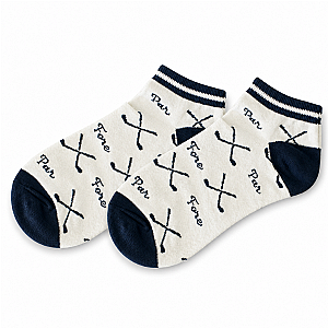 Golf Navy Socks