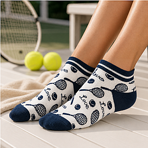 Tennis Navy Socks