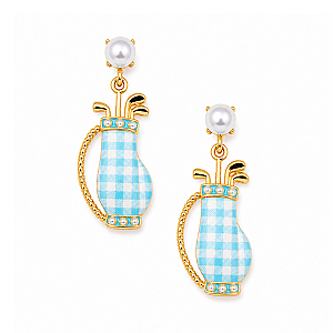 Golf Pearl Argyle Earrings