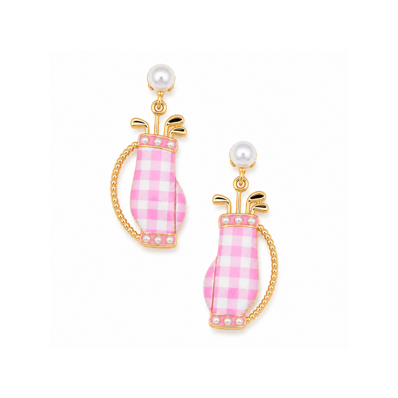 Golf Pearl Argyle Earrings
