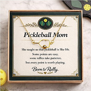 Pickleball Mom Necklace