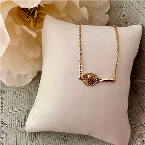 Tennis Captain Racket Necklace