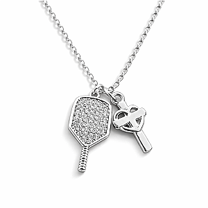 Pickleball Cross Necklace
