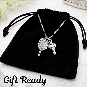 Pickleball Cross Necklace