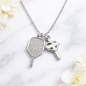 Pickleball Cross Necklace