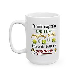 Tennis Captain Mug - Juggling Balls