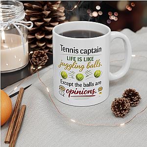 Tennis Captain Mug - Juggling Balls