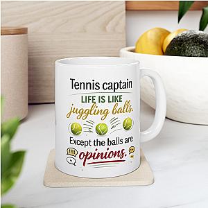 Tennis Captain Mug - Juggling Balls