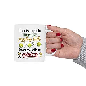 Tennis Captain Mug - Juggling Balls