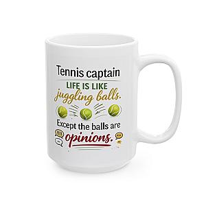 Tennis Captain Mug - Juggling Balls