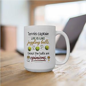 Tennis Captain Mug - Juggling Balls