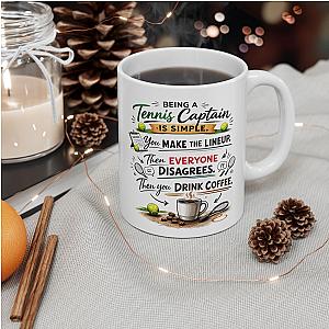 Tennis Captain Simple Mug