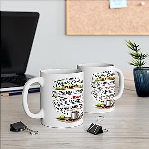 Tennis Captain Simple Mug