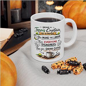 Tennis Captain Simple Mug