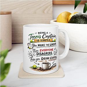 Tennis Captain Simple Mug