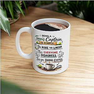 Tennis Captain Simple Mug