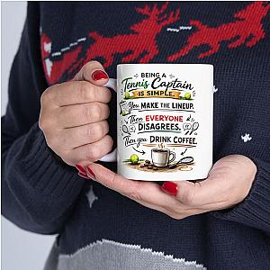 Tennis Captain Simple Mug