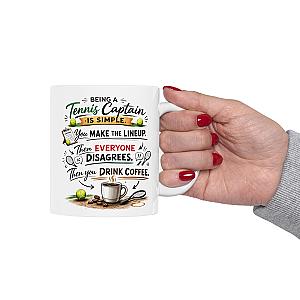 Tennis Captain Simple Mug