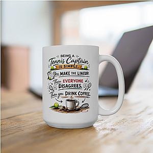Tennis Captain Simple Mug