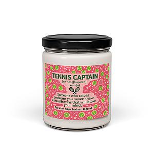 Tennis Captain Scented Soy Candle, 9oz
