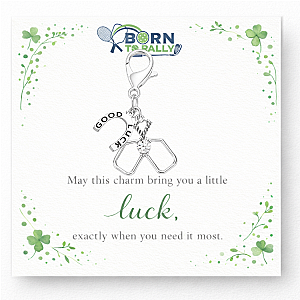 Pickleball Good Luck Horseshoe Clip On Charm