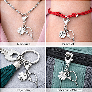 Pickleball Good Luck Horseshoe Clip On Charm