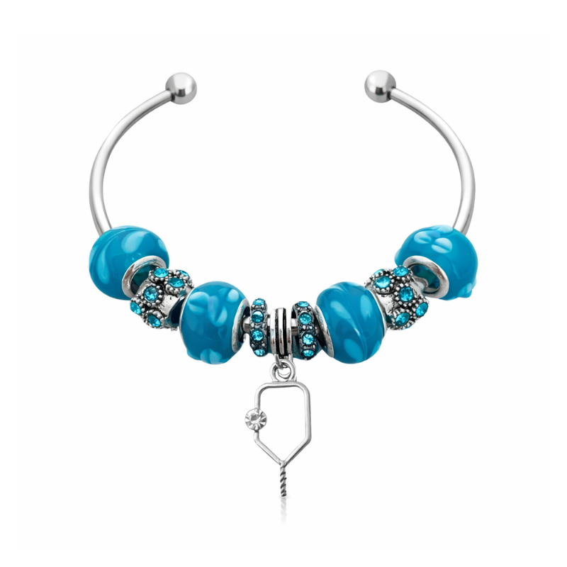 Pickleball Blue Rally Bracelet