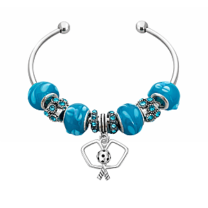 Pickleball Blue Rally Bracelet