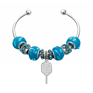 Pickleball Blue Rally Bracelet