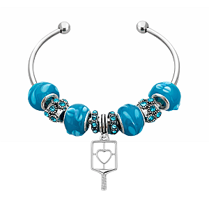 Pickleball Blue Rally Bracelet