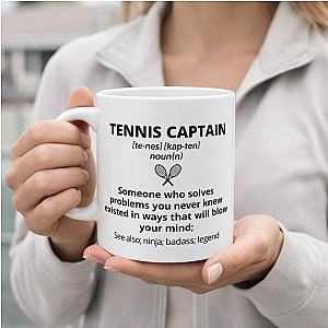 Tennis Captain Mug