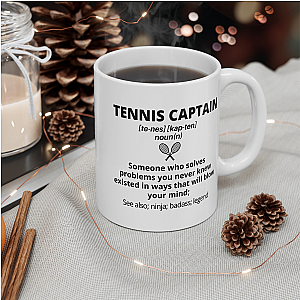 Tennis Captain Mug