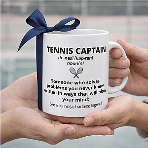 Tennis Captain Mug