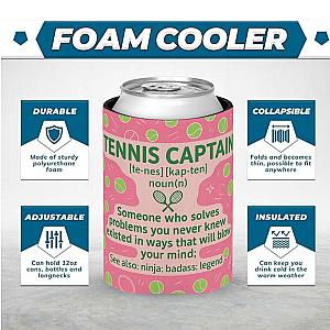 Tennis Captain Can Holder