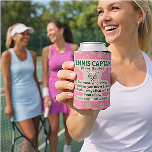 Tennis Captain Can Holder