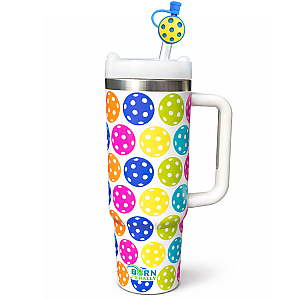 Pickleball Balls 30oz Tumbler