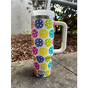 Pickleball Balls 30oz Tumbler