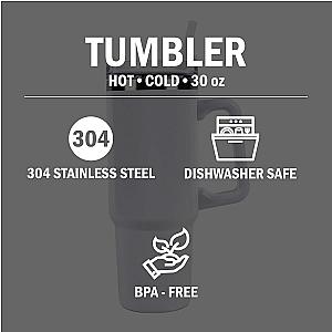 Pickleball Balls 30oz Tumbler
