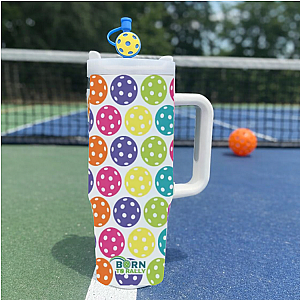 Pickleball Balls 30oz Tumbler
