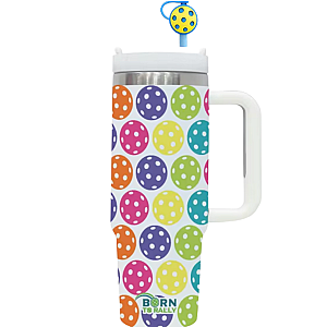 Pickleball Balls 30oz Tumbler