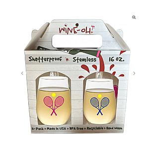 Tennis Wine Gift Set