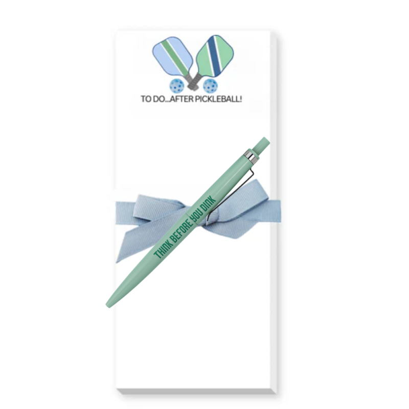 Things to Do After Pickleball Note & Pen Set