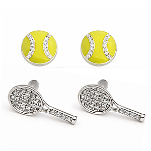 Tennis Earring 2pc Set