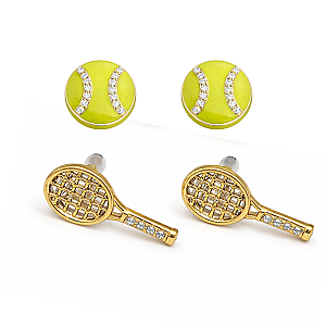 Tennis Earring 2pc Set