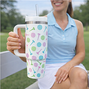 Golf Ball Tumbler- 30oz