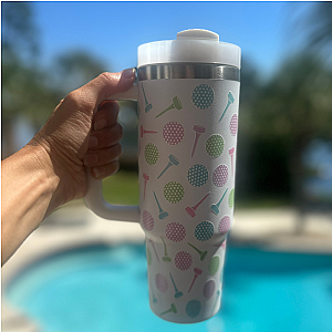 Golf Ball Tumbler- 30oz