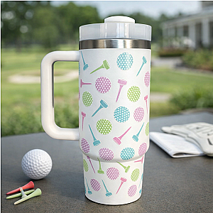 Golf Ball Tumbler- 30oz