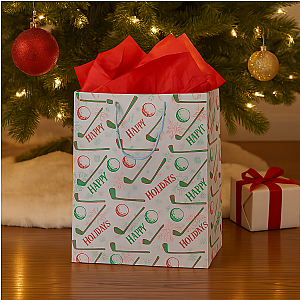 Golf Holiday Gift Bag