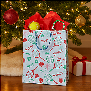 Tennis Holiday Gift Bag
