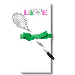 Tennis Notepad & Pen Set - Pick Color